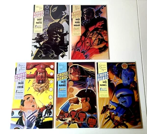 CROSSROADS (First Publishing, 1988) Comic Books COMPLETE SET 1-5 Whisper & Sable - Picture 1 of 17