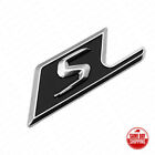Mercedes S Trunk Emblem Logo 3D Sticker Badge Decoration AMG Edition Sport Black
