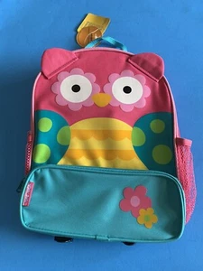 New NWT Stephen Joseph SideKicks Back Pack Owl Pink - Picture 1 of 4