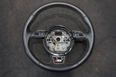 Volante conductor 3 radios negro con palanca de cambios 4G0419091BIWJ Audi S6 13-18 Foto 1 de 4