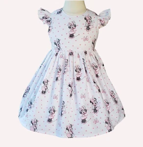 Minnie girls dress Pink Minnie dress Girls Minnie inspire dress Minnie birthday - Picture 1 of 4