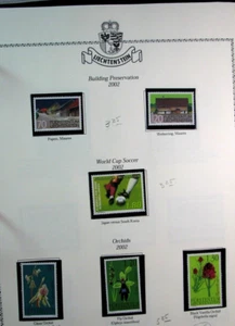 Liechtenstein Stamp Scott# 1232-1233,1234,1241-1243 Mint in Mount 2002 L644 - Picture 1 of 1