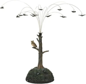 Dept 56 CRIATURAS NOCTURNAS ANIMADAS 4030771 Halloween Village Bats DEPARTAMENTO D56 - Imagen 1 de 7