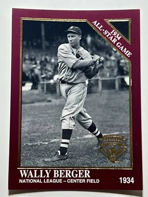 1994 Conlon Collection TSN Burgundy #1098 Wally Berger Boston Braves - Image 1 of 2