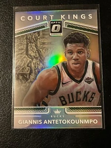 2017-18 Donruss Optic Giannis Antetokounmpo #3 Court Kings Silver Holo - Picture 1 of 2
