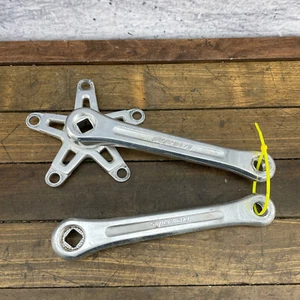 Vintage Sugino Super Maxy Crank Set Old School BMX 170 110 BCD OG 70s 80s D4 - Picture 1 of 14