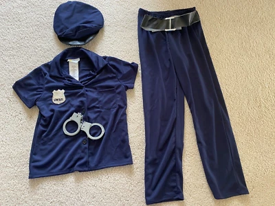 Coleção de fantasias da Califórnia fantasia policial fofa criança tamanho grande Halloween - Imagem 1 de 4