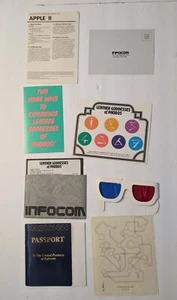 Infocom Juego de Computadora Cuero Diosas de Fobos Apple II Completo - Imagen 1 de 5