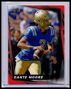 Fútbol Hoja 2024 #18 Dante Moore rojo - Imagen 1 de 2