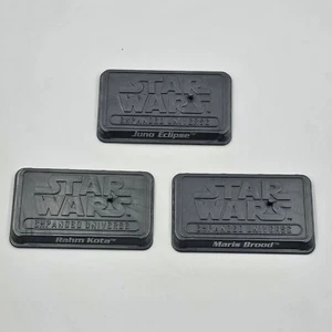 Star Wars 3 x Expanded Universe II Display Stand Bases for 3.75 Inch Figures - Picture 1 of 1