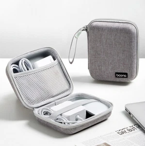 USB Cable Charger Adapter Storage Bag For Macbook Air Pro Notebook Travel Pouch - Picture 1 of 20