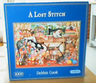 A LOST STITCH by Debbie Cook Jigsaw Puzzle (1000 Piece) Gibsons  CATS