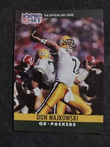 1990 Pro Set Don Majkowski Green Bay Packers #112 Football Card - Bild 1 von 2