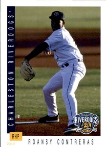 2019 Charleston RiverDogs Grandstand #7 Roansy Contreras Dominican Republic Card
