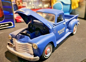 ERTL 1/25 SCALE REPLICA 1950 CHEVY 3100 "OLD NAVY" PICK-UP TRUCK BY GM CORP BLUE - Picture 1 of 7