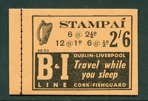 Ireland 1951 2s 6d complete booklets superb MNH. SG SB9. - Picture 1 of 2