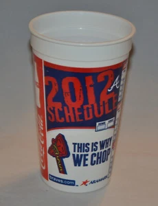 Atlanta Braves - Calendario 2012 - Taza de plástico duro (usada) ¡Por qué cortamos! - Imagen 1 de 5