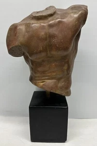 Alva Studios "Male Torso" Nude 1991 Sergey Eylanbekov Sculpture - Picture 1 of 11