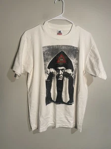 Vintage Aleister Crowley Eye of Providence 90s Single Stitch Size L - Bild 1 von 11