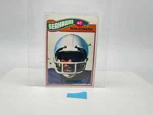 Tarjeta de fútbol americano mexicano #26 de colección Topps 1977 Ron Howard en muy buen estado Seahawks - Imagen 1 de 2