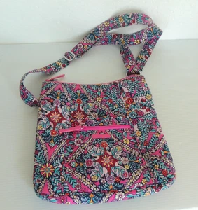 BOLSO DE HOMBRO VERA BRADLEY MONEDERO - LIGERAMENTE USADO BONITO 12 x 12" correa ajustable - Imagen 1 de 12