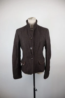 MAX MARA GIACCA BLAZER DONNA Tg 42 WOMAN VINTAGE JACKET CASUAL LANA NYLON - Imagen 1 de 4