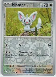 Reverse Holo Minccino 136/162 Common SV05: Temporal Forces NM - Picture 1 of 1