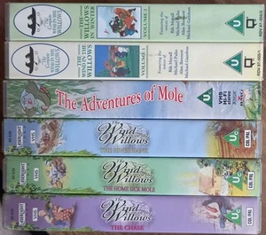 Der Wind in den Weiden Sammlung von sechs VHS-Videokassetten - Bild 1 von 4