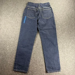 Lands End Damengröße 4 zierlich blau Denim gerades Bein Jeans neu ohne Etikett - Bild 1 von 9