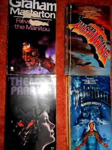 HORROR P/B LOT(4) THE PARASITE - THE TURNING - NIGHTWING - REVENGE OF  MANITOU - Bild 1 von 3