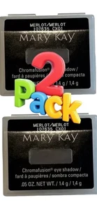 Mary Kay Merlot Chromafusion Eye Shadow 2 Pack New - Picture 1 of 3