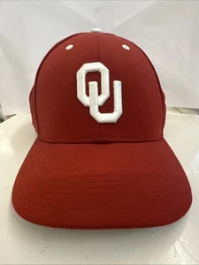 Nike Pro Cap Dri-Fit Oklahoma Sooners Fitted Hat Red Size 7 3/8 NCAA College - Picture 1 of 5