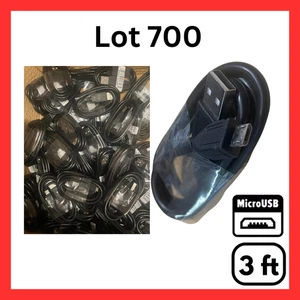 Bulk LOT sale: Brand New Qty 700 3ft USB to micro-USB cable for data/charging - Picture 1 of 1