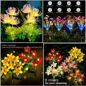 Solar Fairy Lights Christmas Lights  Patio Party Garden Yard Outdoor Decoration  - Picture 1 of 25