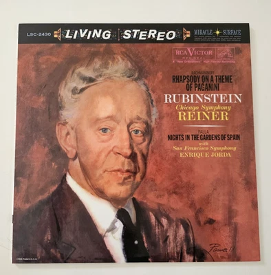 Rubinstein -*Rachmaninoff & Falla* Chicago Symphony, Reiner (200g, Reissue) 2014 - Bild 1 von 4