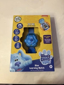 Leap Frog Blues Clues and You Watch Blue Learning Watch - 3+ Preschoolers *New* - Picture 1 of 4
