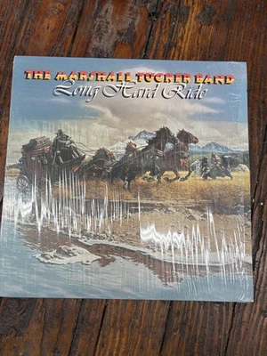 Vintage The Marshall Tucker Band Long Hard Ride Vinyl 1976 Capricorn Rock LP Alb - Imagem 1 de 4