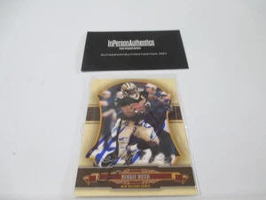 2007 Donruss Reggie Bush New Orleans Saints Autographed Football Card - Picture 1 of 2