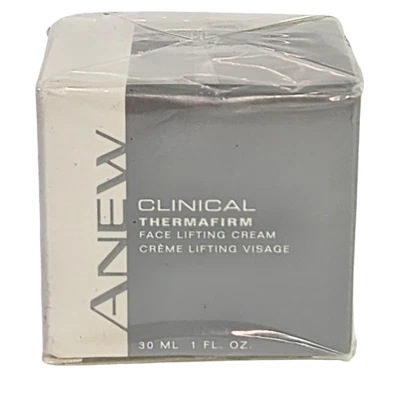 AVON ANEW CLINICAL THERMAFIRM 面部提拉霜正装 1 盎司皮肤起火 NOS — 第 1/4 张图片