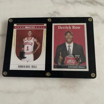 Tarjeta Derrick Rose NBA Hoops # 273 y Topps # 196 Foto 1 de 4
