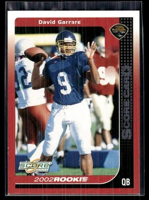 2002 Score David Garrard Rookie /400 Jacksonville Jaguars #257 - Image 1 of 2