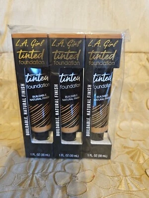 3-L.A. Girl-Tinted Foundation-Buildable Natural Finish-Glm764 ALMOND-SEALED - Image 1 of 4