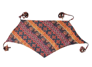 Windsor Halter Top Womens Size M Multicolor Kerchief Halter Neck and Waist Ties - Picture 1 of 5