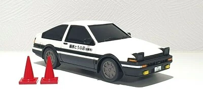 Initial D Project D TOYOTA SPRINTER TRUENO AE86 Light Up RC Radio Control Car  - Imagem 1 de 4