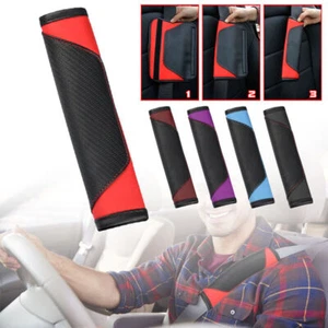 Almohadillas para fundas de cinturón de seguridad para automóvil Almohadilla para correa de hombro de cuero PU - Imagen 1 de 17