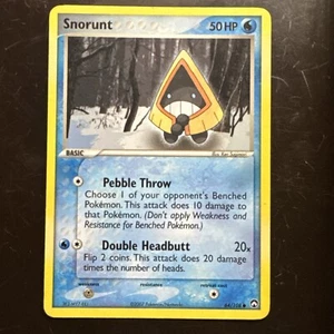 Snorunt - 64/108 - Common English Pokemon EX Power Keepers - Picture 1 of 3