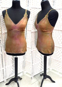 Schönes mehrfarbiges Shirt von Michal Negrin mit Kristallen Größe - S - - Bild 1 von 18