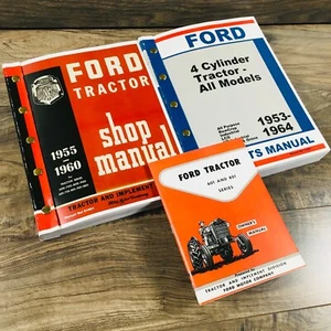 Lot Ford 601 801 Series Tractor Owner Operator Parts Service Repair Shop Manuals - Picture 1 of 12