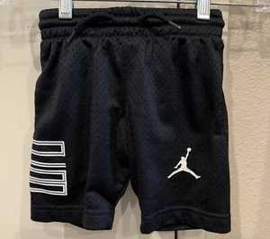 Air Jordan XI 11 Jumpan Basketball Shorts Black Toddler Size XS 4T - Picture 1 of 3