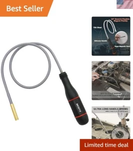 Magnetic Pickup Tool - 24” Bend-It Flexible Magnet Pick-Up Sweeper Bendable - Picture 1 of 8